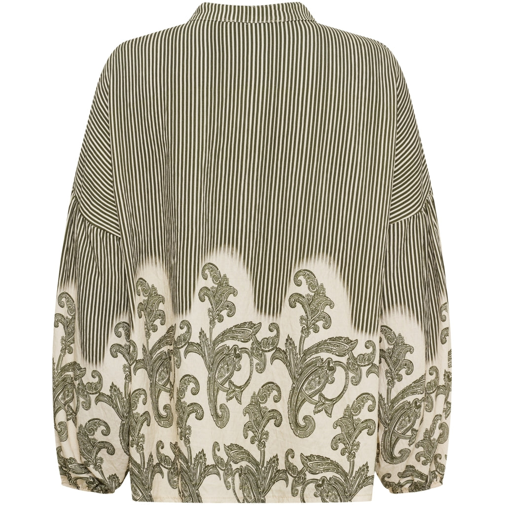 MARTA DU CHATEAU Marta du chateau Dame Skjorte MdcSequoia 8597 Shirt Military4602tpe