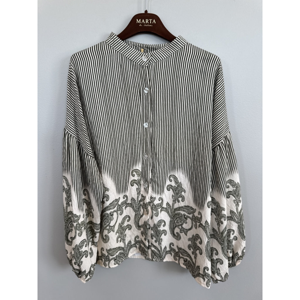 MARTA DU CHATEAU Marta du chateau Dame Skjorte MdcSequoia 8597 Shirt Military4602tpe