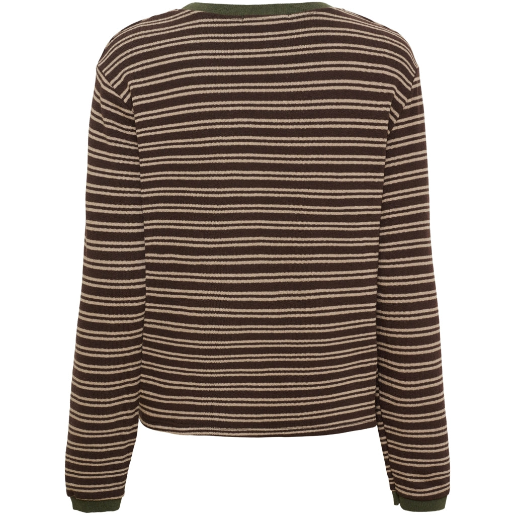 MARTA DU CHATEAU Marta du chateau Dame Strik MdcAsolo 68975 Knit Moro/Kaki