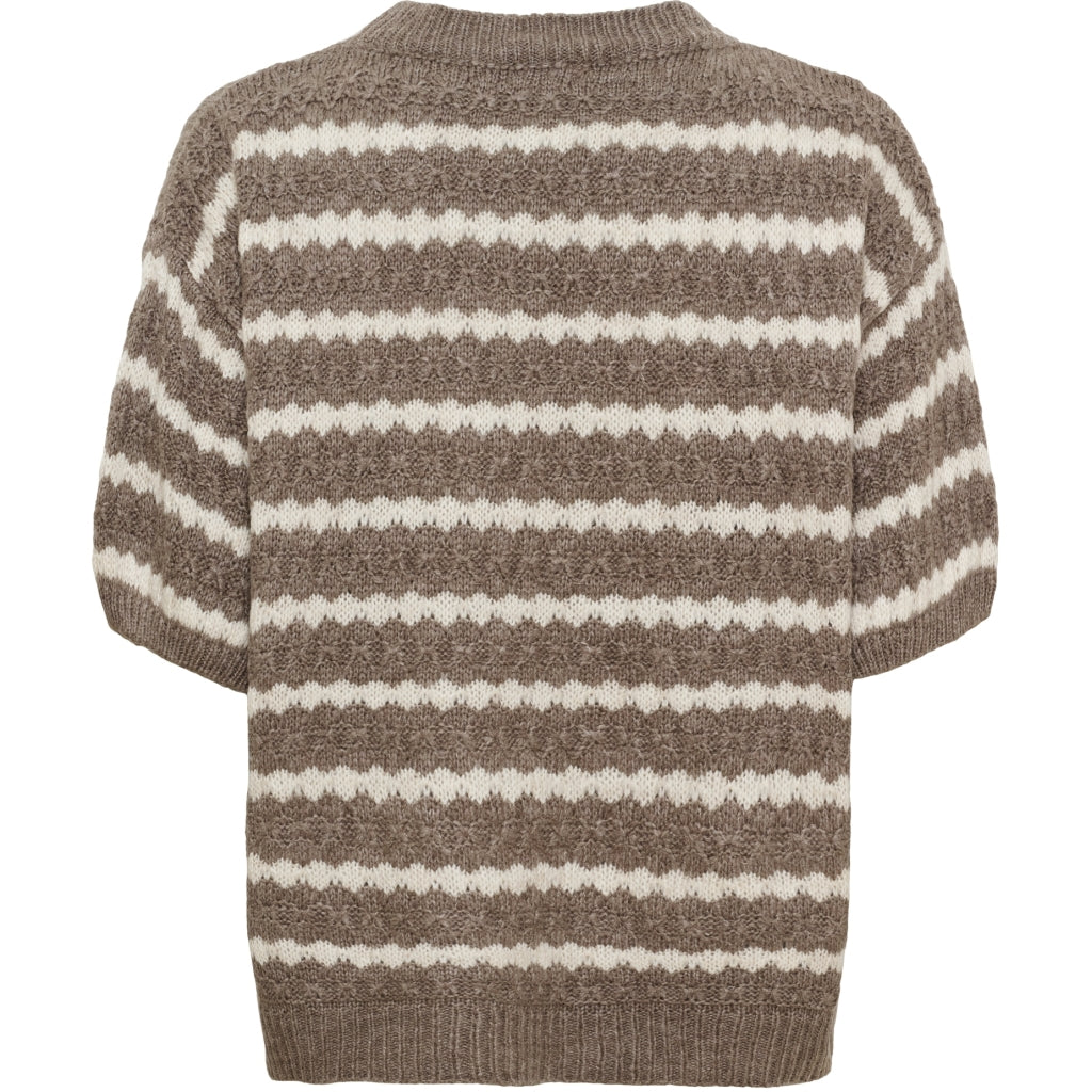 MARTA DU CHATEAU Marta du chateau Dame Strik MdcNayeli 65029 Knit Fango