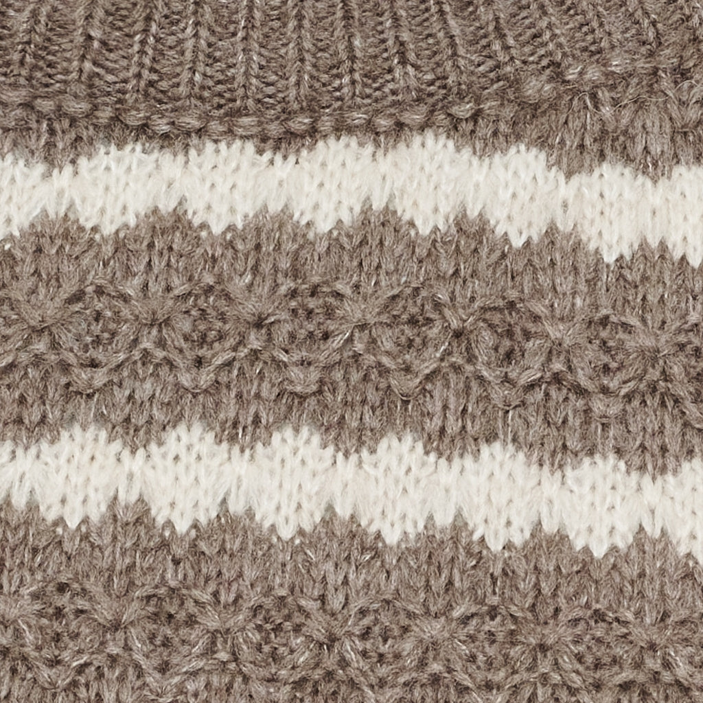 MARTA DU CHATEAU Marta du chateau Dame Strik MdcNayeli 65029 Knit Fango