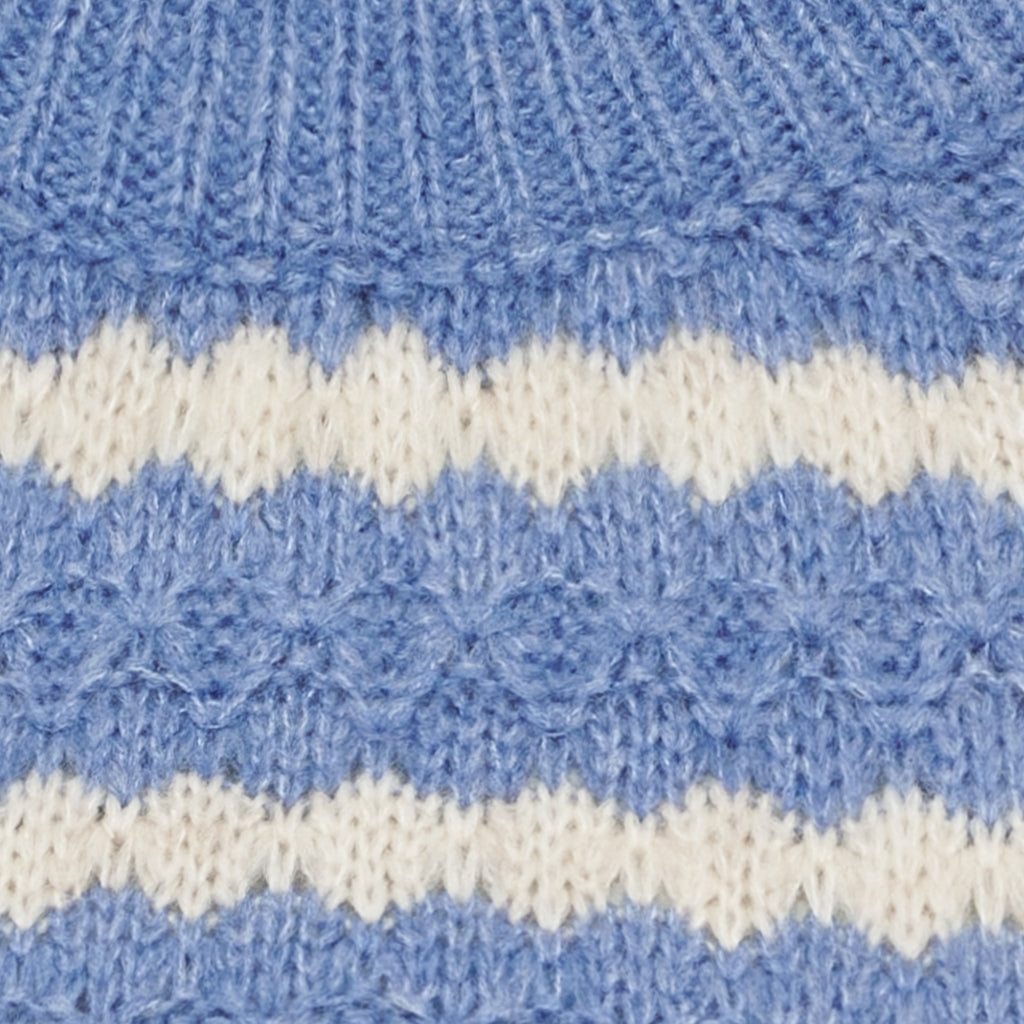MARTA DU CHATEAU Marta du chateau Dame Strik MdcNayeli 65029 Knit Jeans Blue