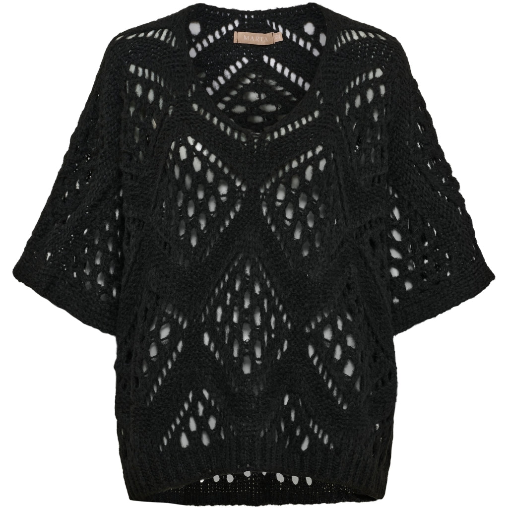 MARTA DU CHATEAU Marta du chateau Dame Strik MdcNieve 65033 Knit Black
