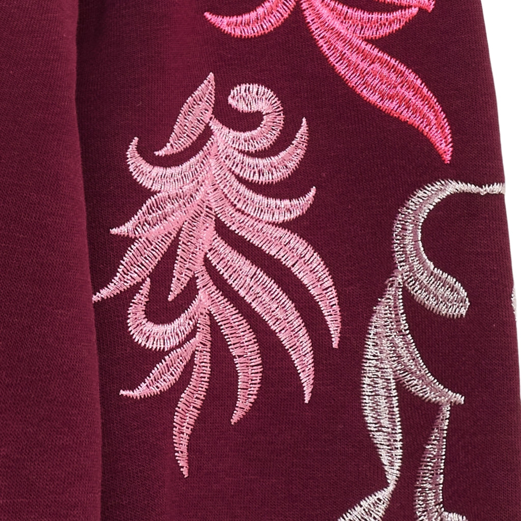 MARTA DU CHATEAU Marta du chateau Dame Sweatshirt MdcLuretta 8939 Sweatshirt Wine