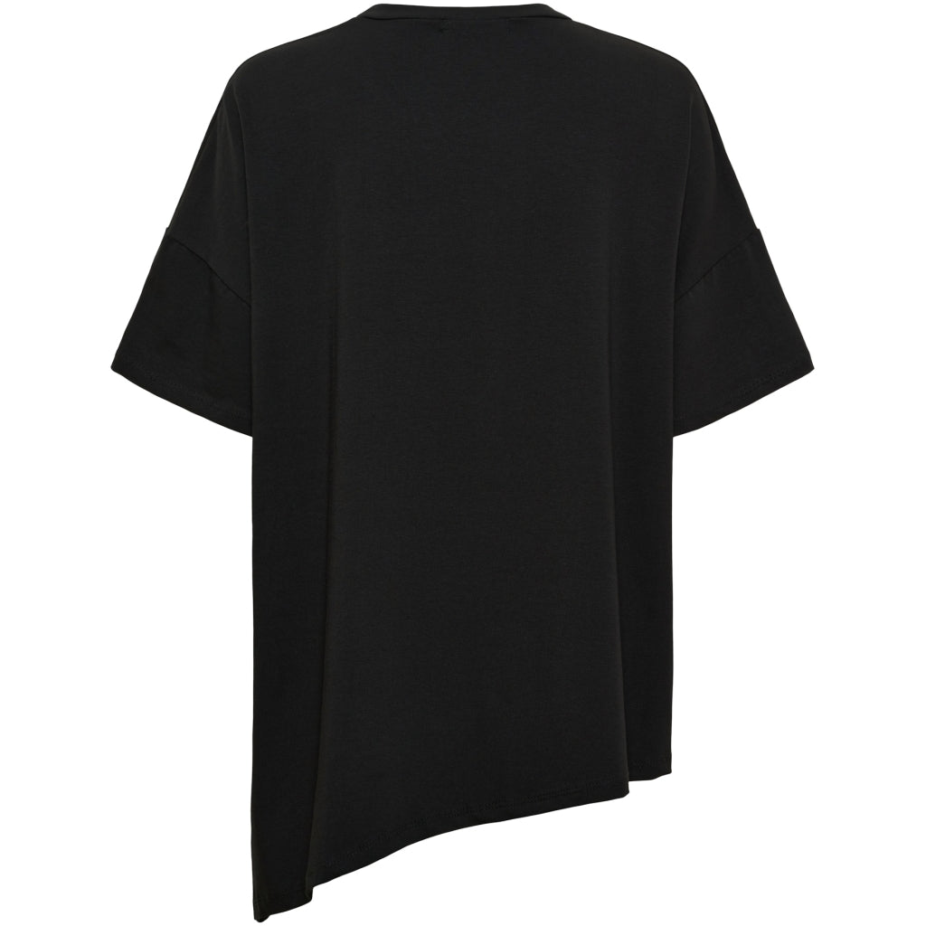 MARTA DU CHATEAU Marta du chateau Dame T-Shirt MdcAzure 68857M T-shirt Black