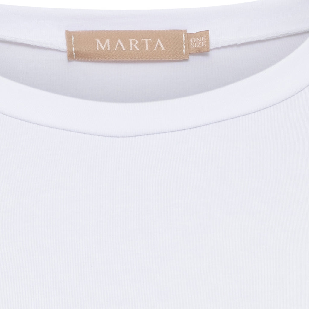 MARTA DU CHATEAU Marta du chateau Dame T-Shirt MdcAzure 68857M T-shirt White