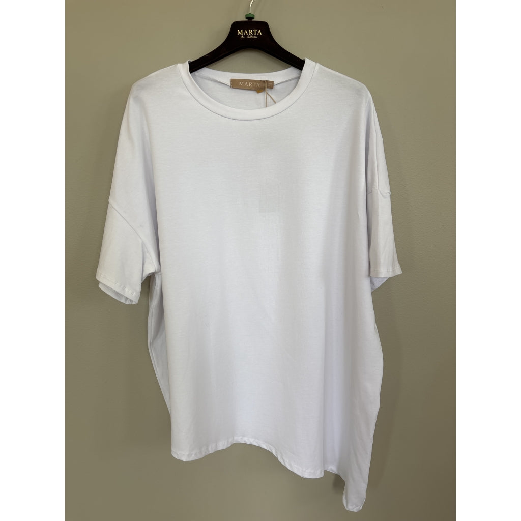MARTA DU CHATEAU Marta du chateau Dame T-Shirt MdcAzure 68857M T-shirt White