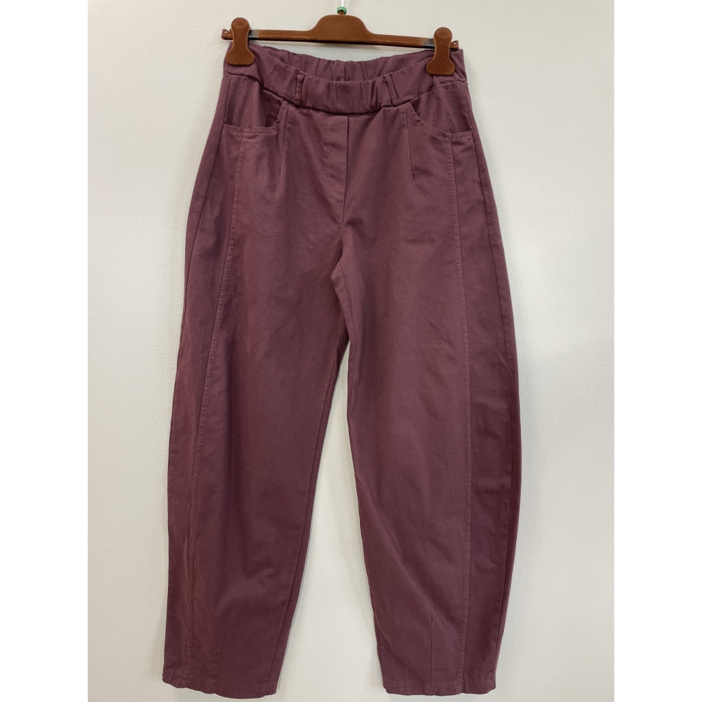 MARTA DU CHATEAU Marta du chateau Dame bukser MdcPeonia 70181 Pant Bordeaux