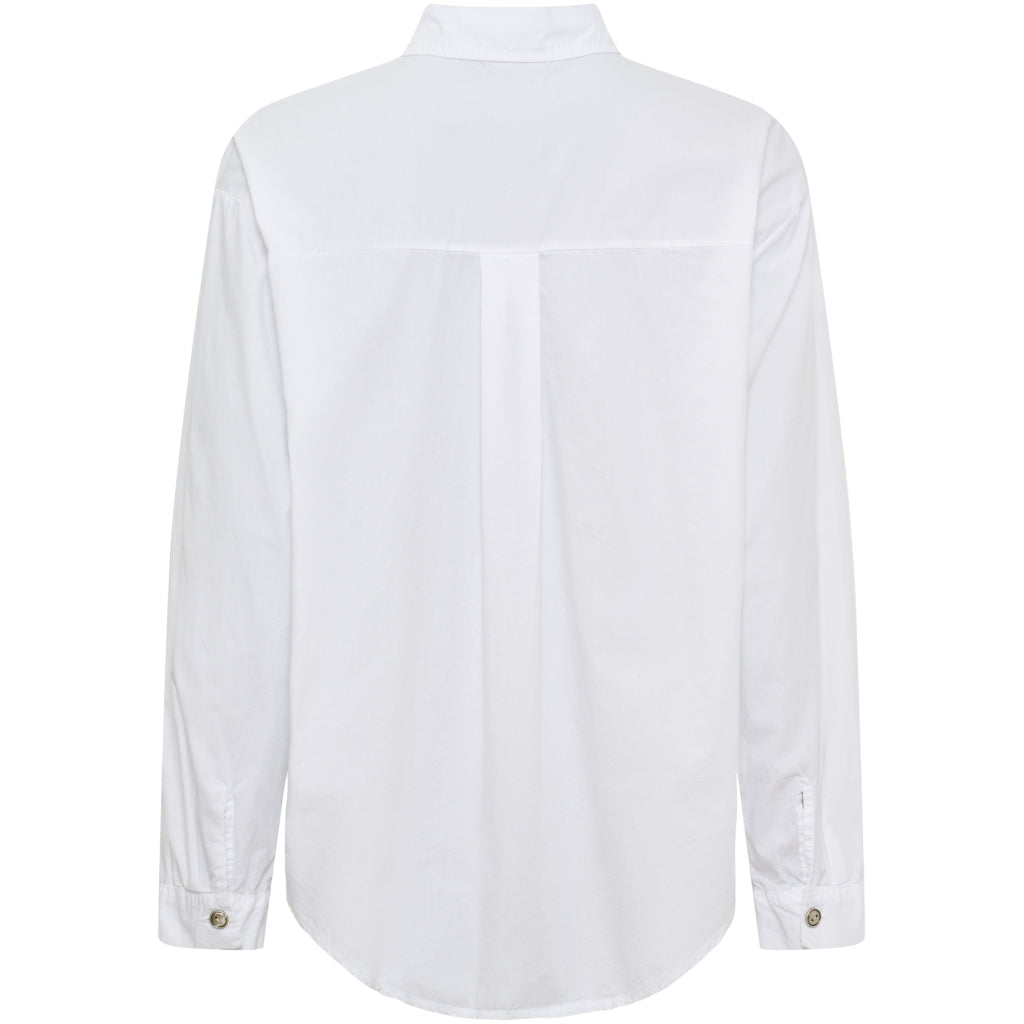 MARTA DU CHATEAU Marta du chateau Dame skjorte MdcHorizon 68870Gold Shirt White