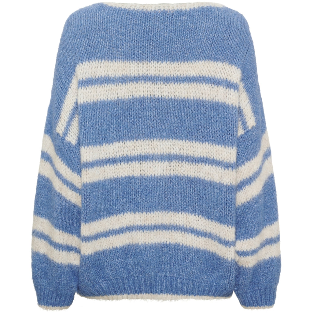 MARTA DU CHATEAU Marta du chateau Dame strik MdcAvellina 65969 Knit Jeans/Beige
