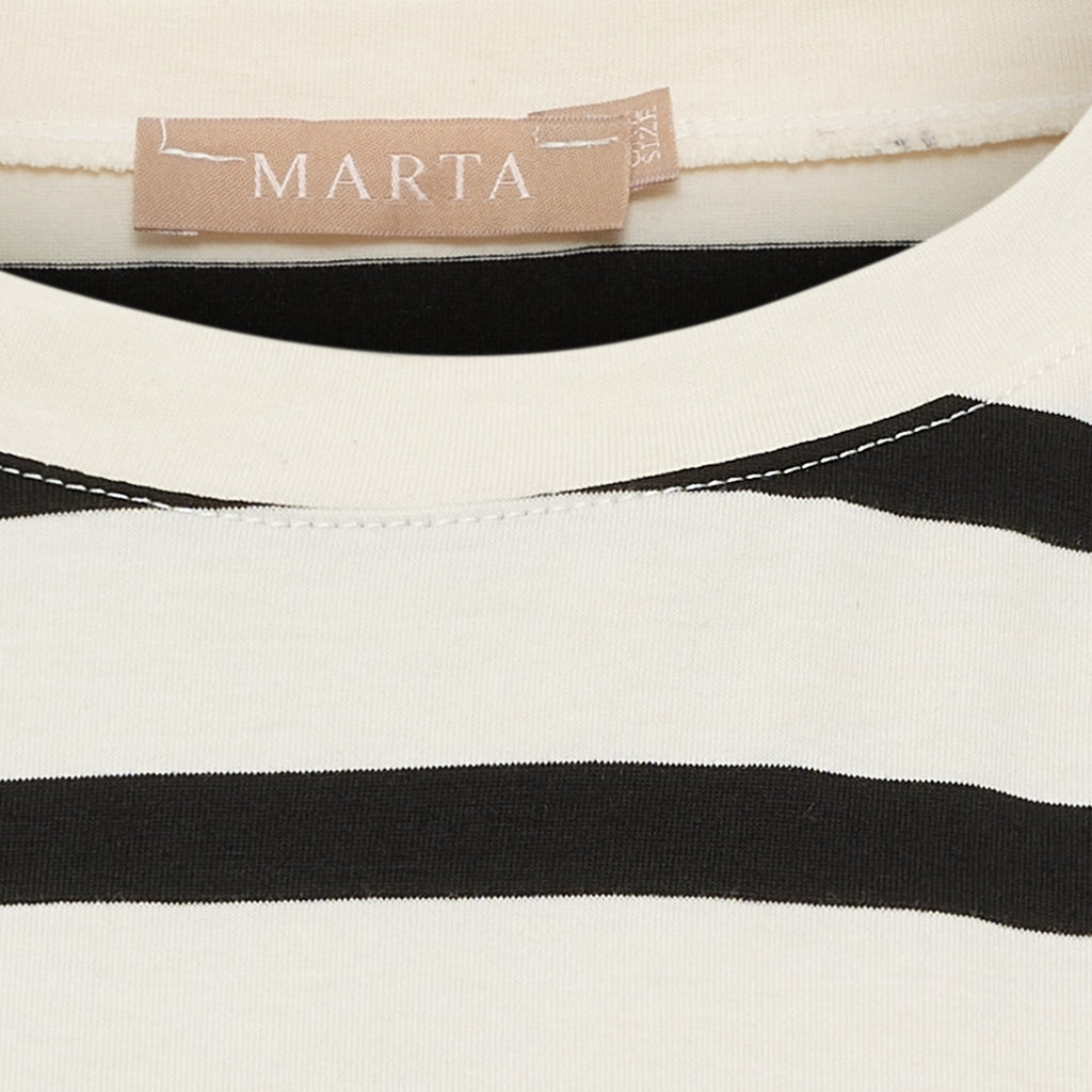 MARTA DU CHATEAU Marta du chateau dame T-Shirt MDCSAGE 8577 T-shirt Black