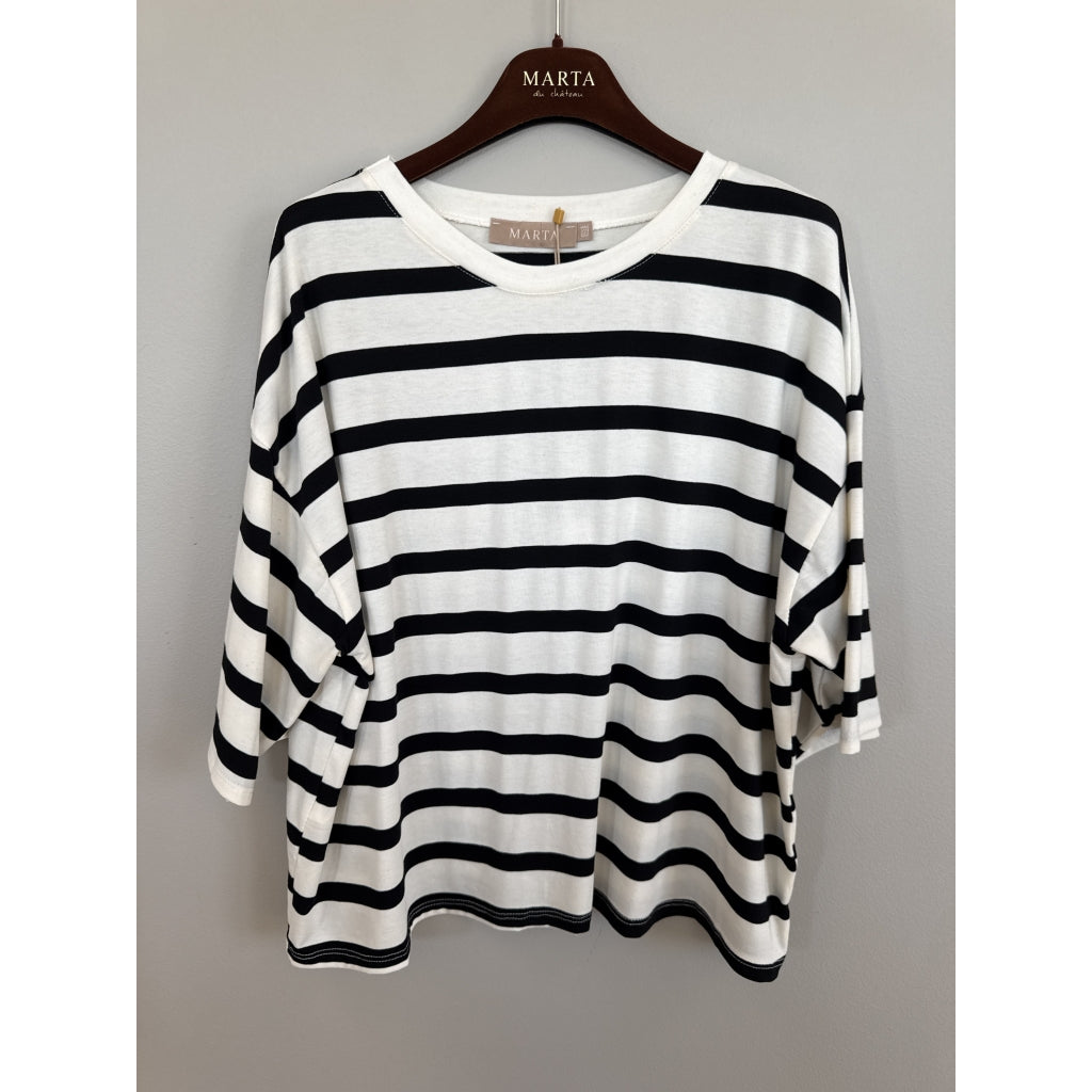 MARTA DU CHATEAU Marta du chateau dame T-Shirt MDCSAGE 8577 T-shirt Black