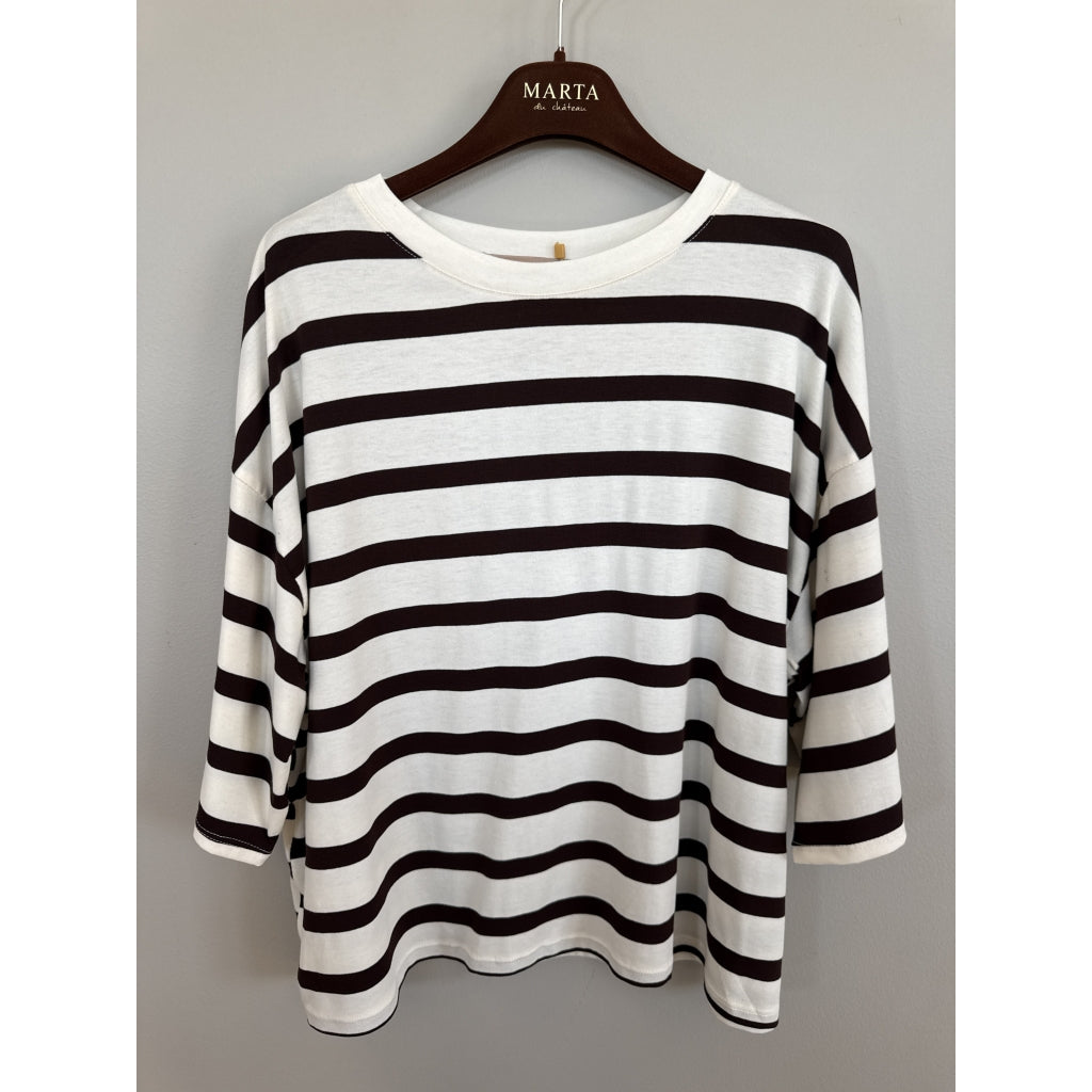 MARTA DU CHATEAU Marta du chateau dame T-Shirt MDCSAGE 8577 T-shirt Moro