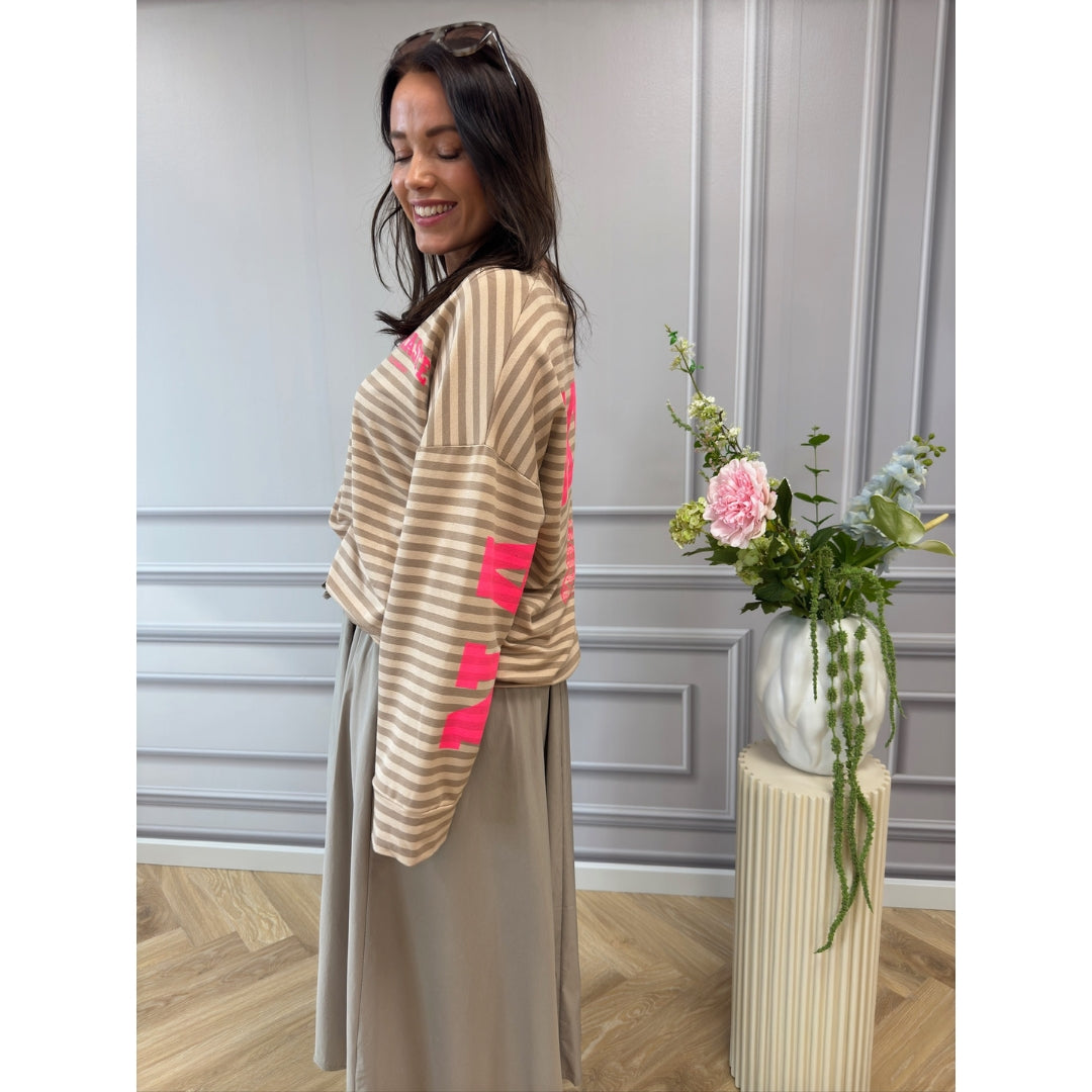 MARTA DU CHATEAU Marta du chateau dame bluse MdcIsabeau 70843 Blouse Beige