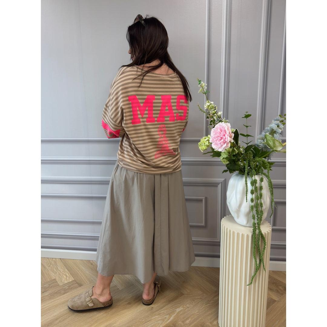 MARTA DU CHATEAU Marta du chateau dame bluse MdcIsabeau 70843 Blouse Beige