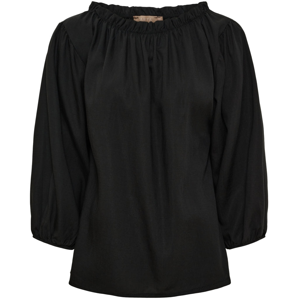 MARTA DU CHATEAU Marta du chateau dame bluse MdcJuniper Blouse Black