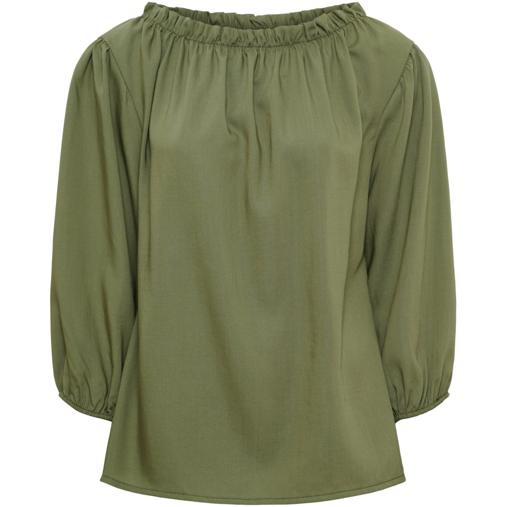 MARTA DU CHATEAU Marta du chateau dame bluse MdcJuniper Blouse Military