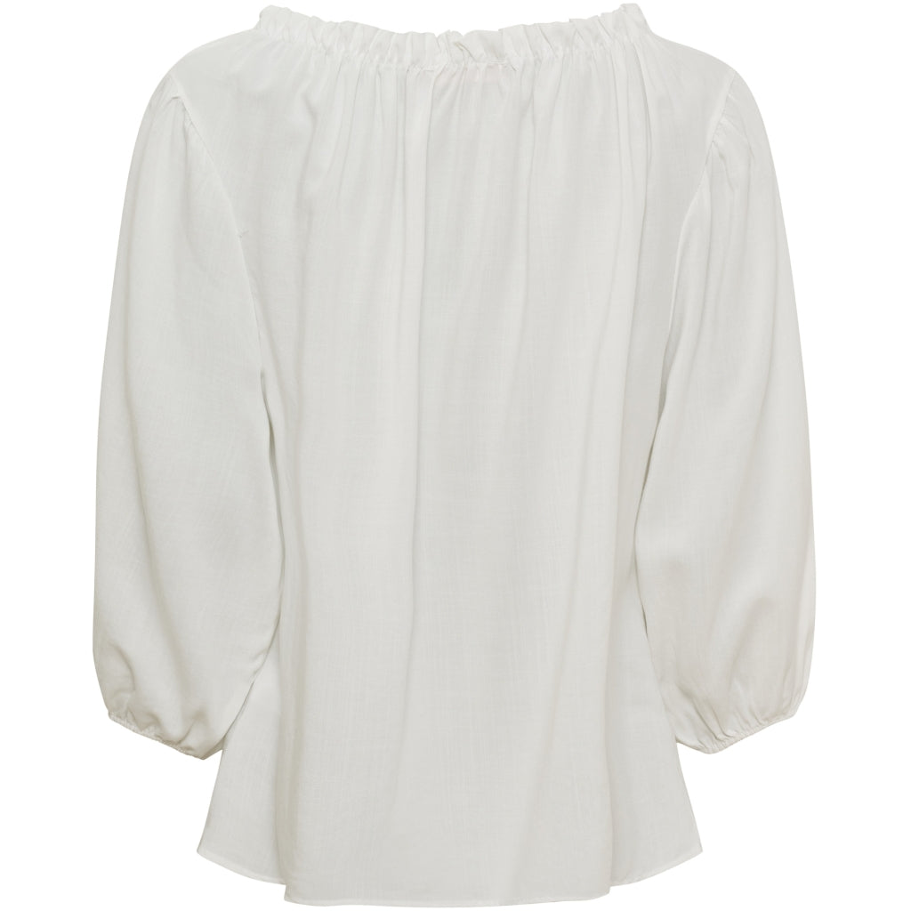 MARTA DU CHATEAU Marta du chateau dame bluse MdcJuniper Blouse Offwhite