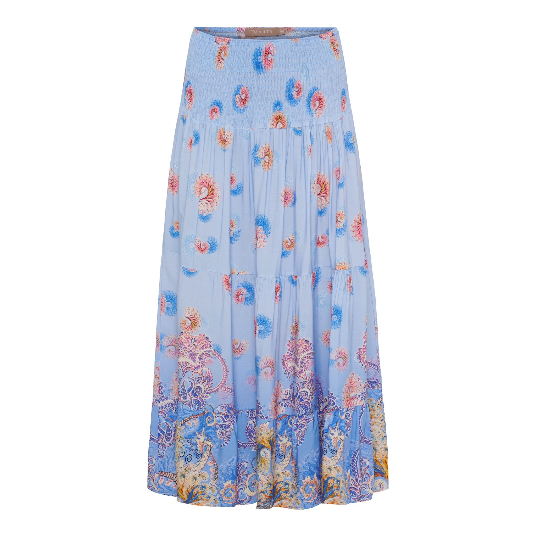 MARTA DU CHATEAU Marta du chateau dame nederdel MdcPrincess 5201 Skirt Celeste7854tpf