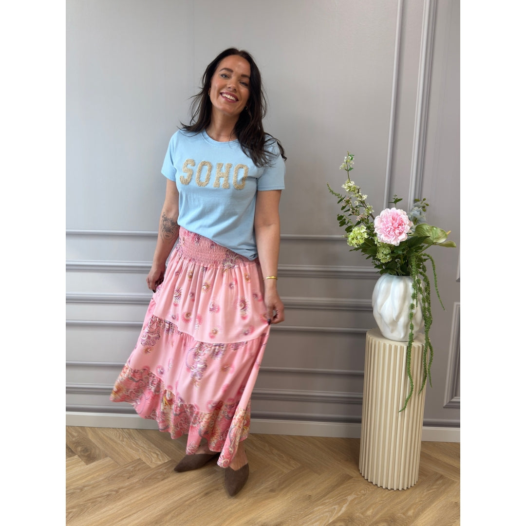 MARTA DU CHATEAU Marta du chateau dame nederdel MdcPrincess 5201 Skirt Rosa7854tpf