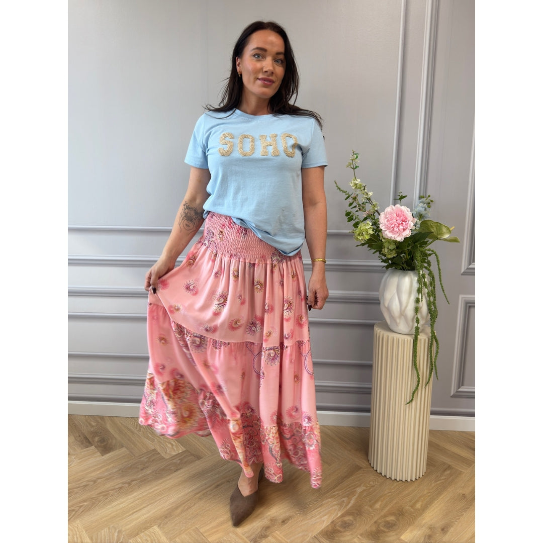 MARTA DU CHATEAU Marta du chateau dame nederdel MdcPrincess 5201 Skirt Rosa7854tpf