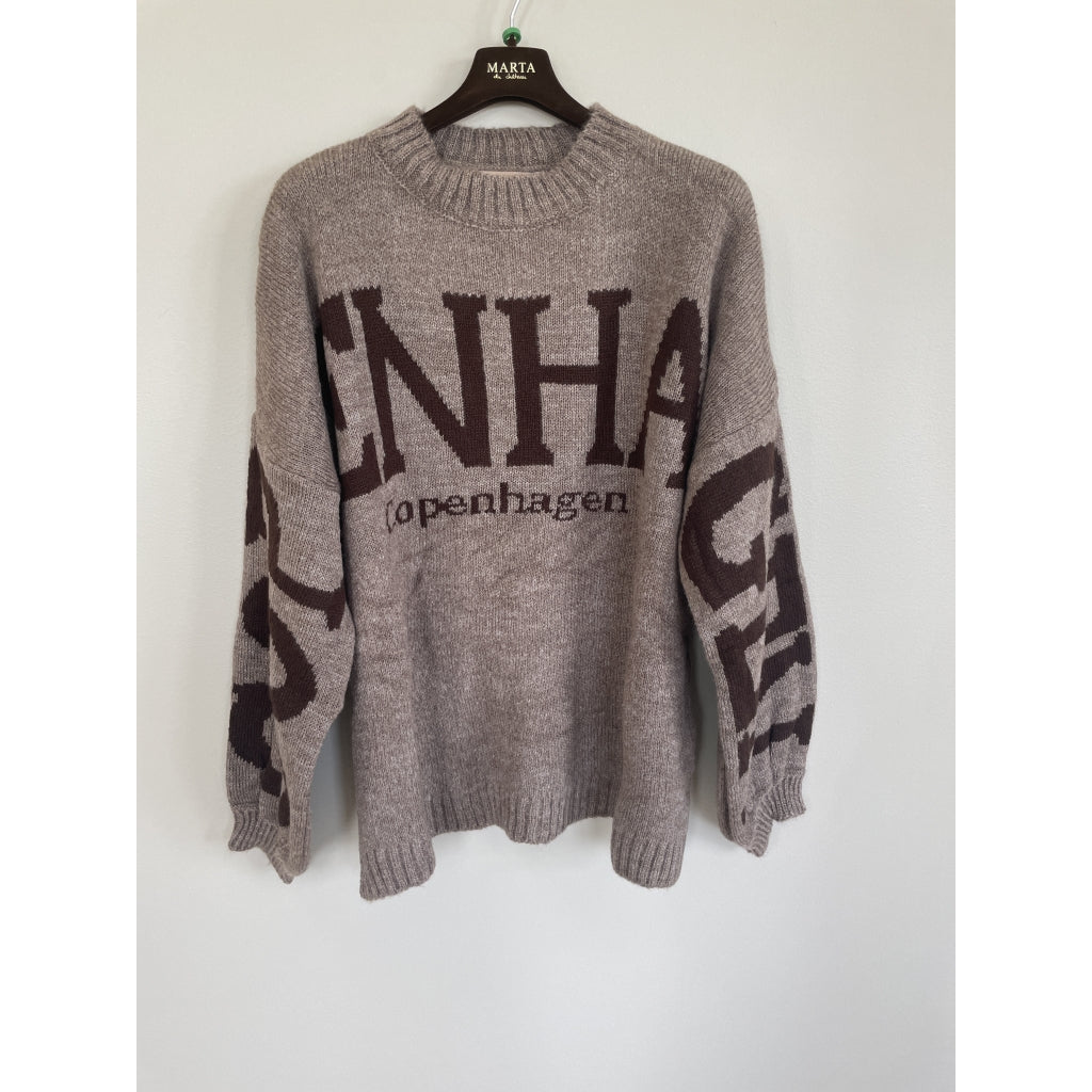 MARTA DU CHATEAU MdcAria Knit Knit Fangomelange/Moro