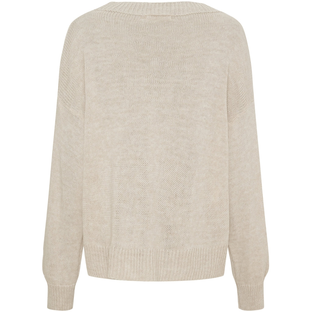 MARTA DU CHATEAU MdcAurorette Knit Knit BeigeMelangeAG-017