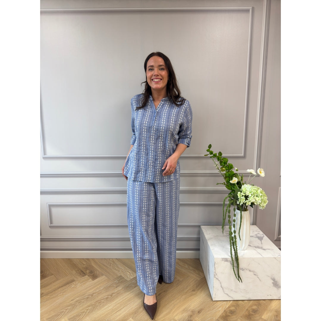 MARTA DU CHATEAU MdcBaila Pants Pant Blue