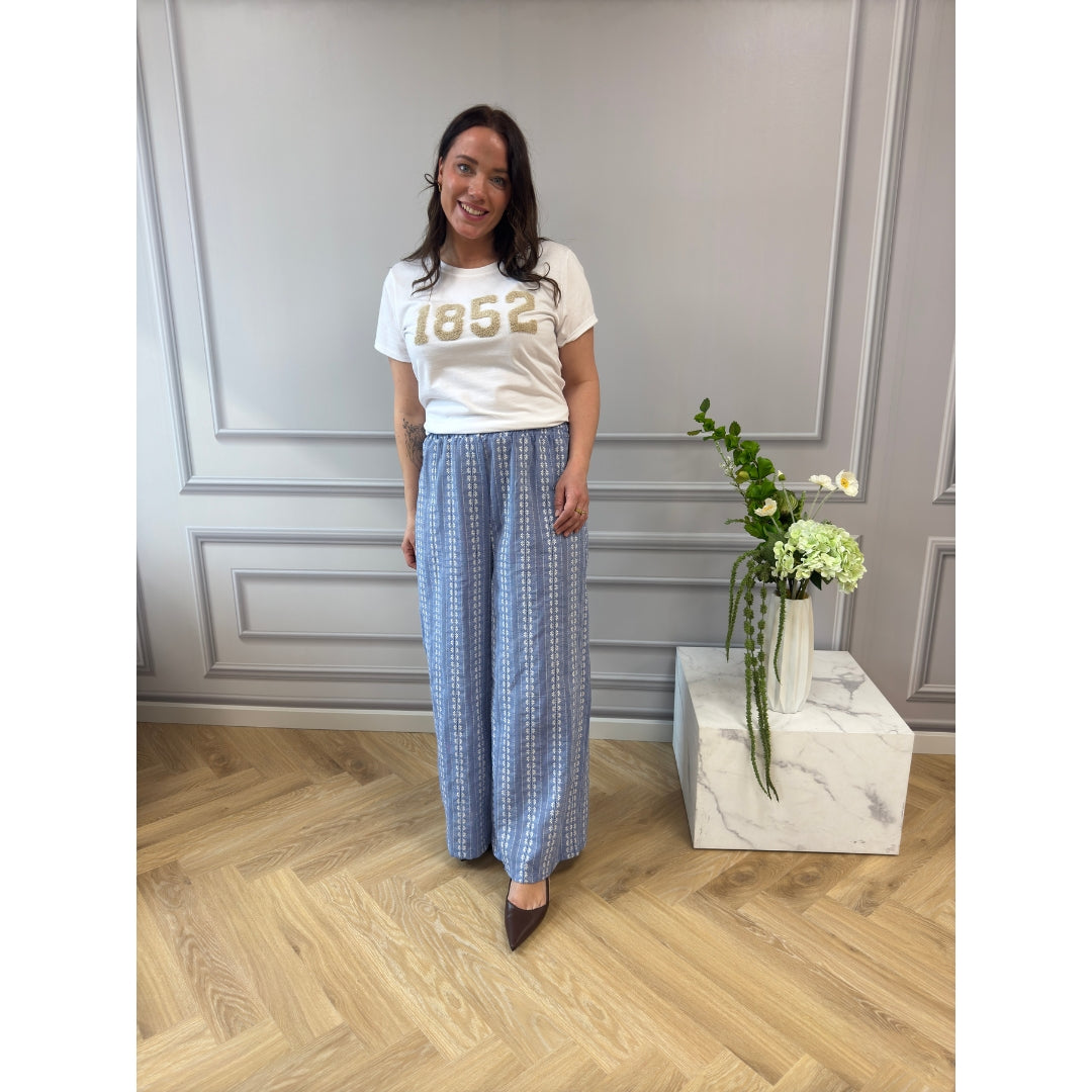 MARTA DU CHATEAU MdcBaila Pants Pant Blue