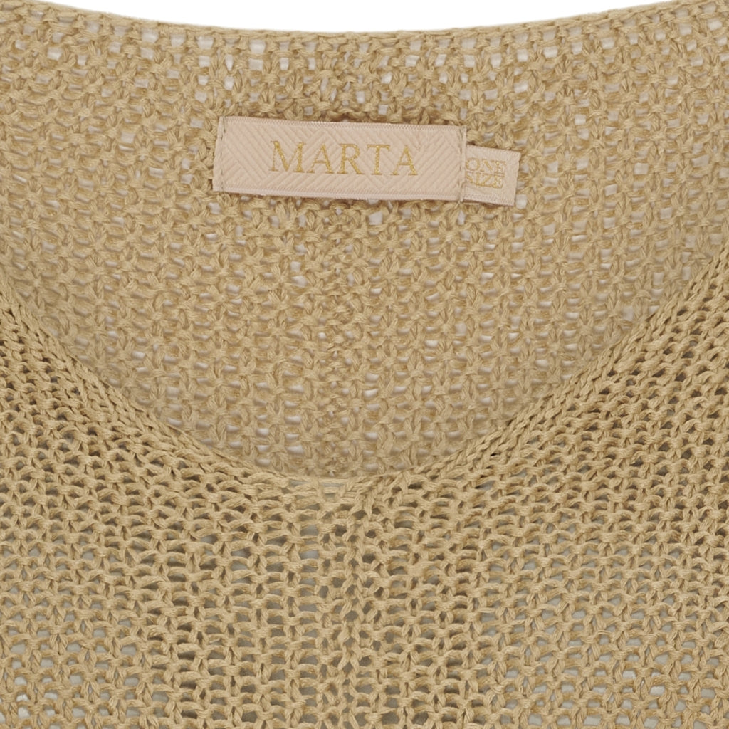 MARTA DU CHATEAU MdcBetina Knit Knit Camello