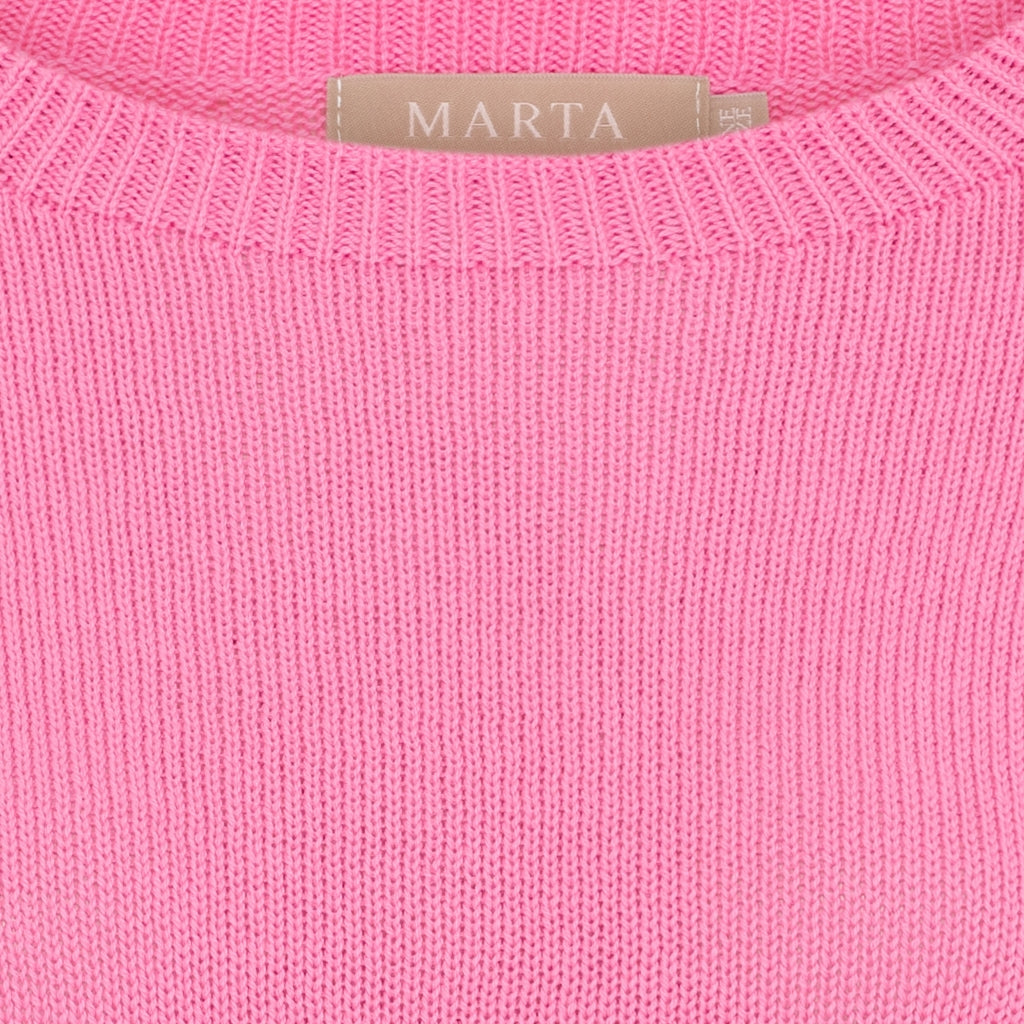 MARTA DU CHATEAU MdcBlanca Knit Knit Bubblegum