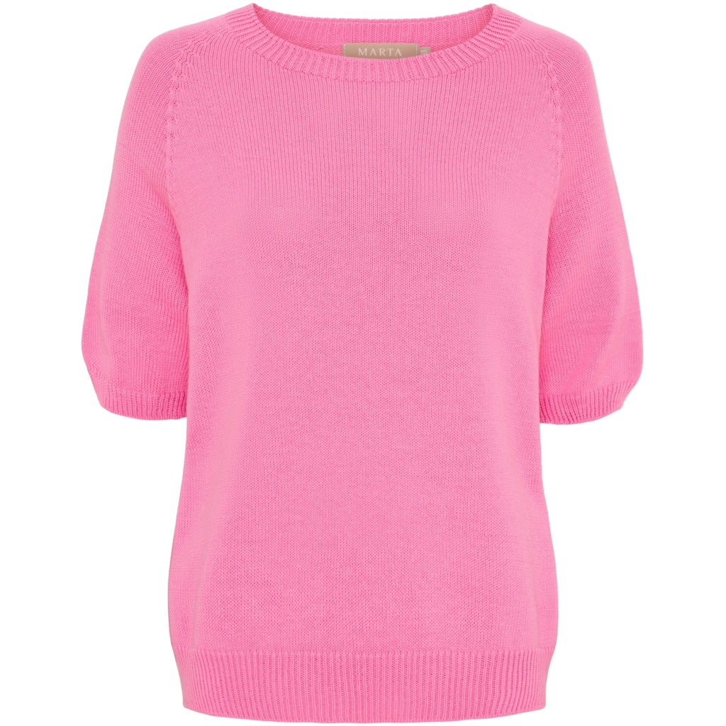 MARTA DU CHATEAU MdcBlanca Knit Knit Bubblegum