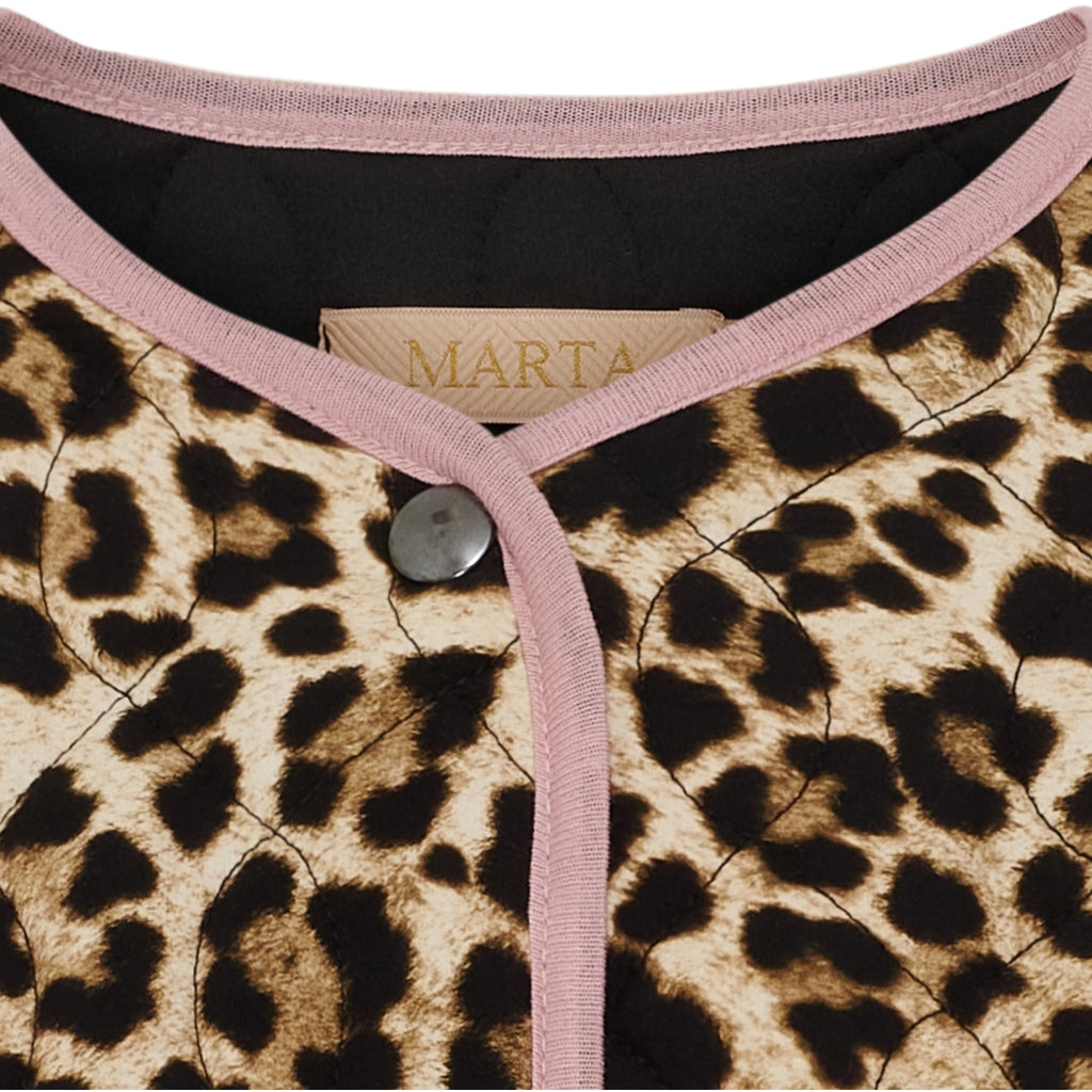 MARTA DU CHATEAU MdcCeline Jacket Jacket Rose Animal