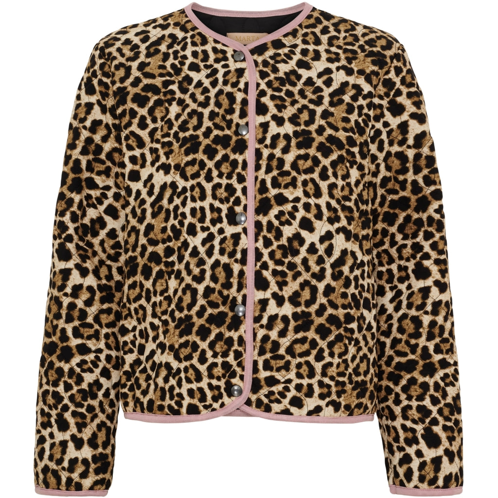 MARTA DU CHATEAU MdcCeline Jacket Jacket Rose Animal