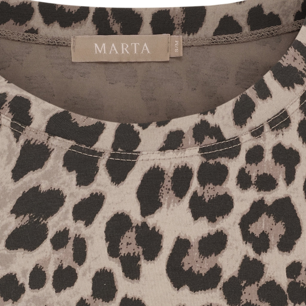 MARTA DU CHATEAU MdcEstrid Tee T-shirt Beige camo