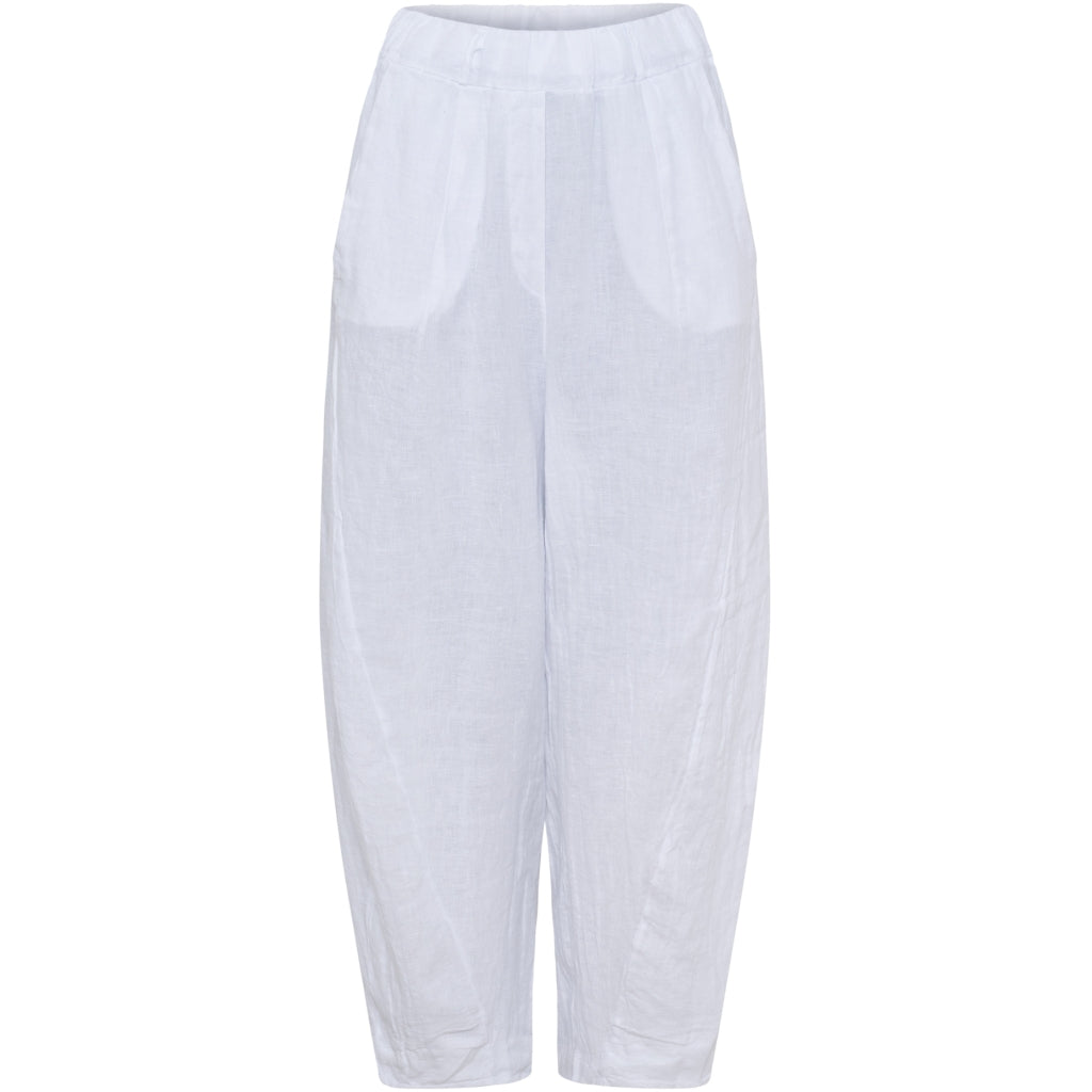 MARTA DU CHATEAU Marta du Chateau dame bukser MdcEvra TC16635M Pant Optical White