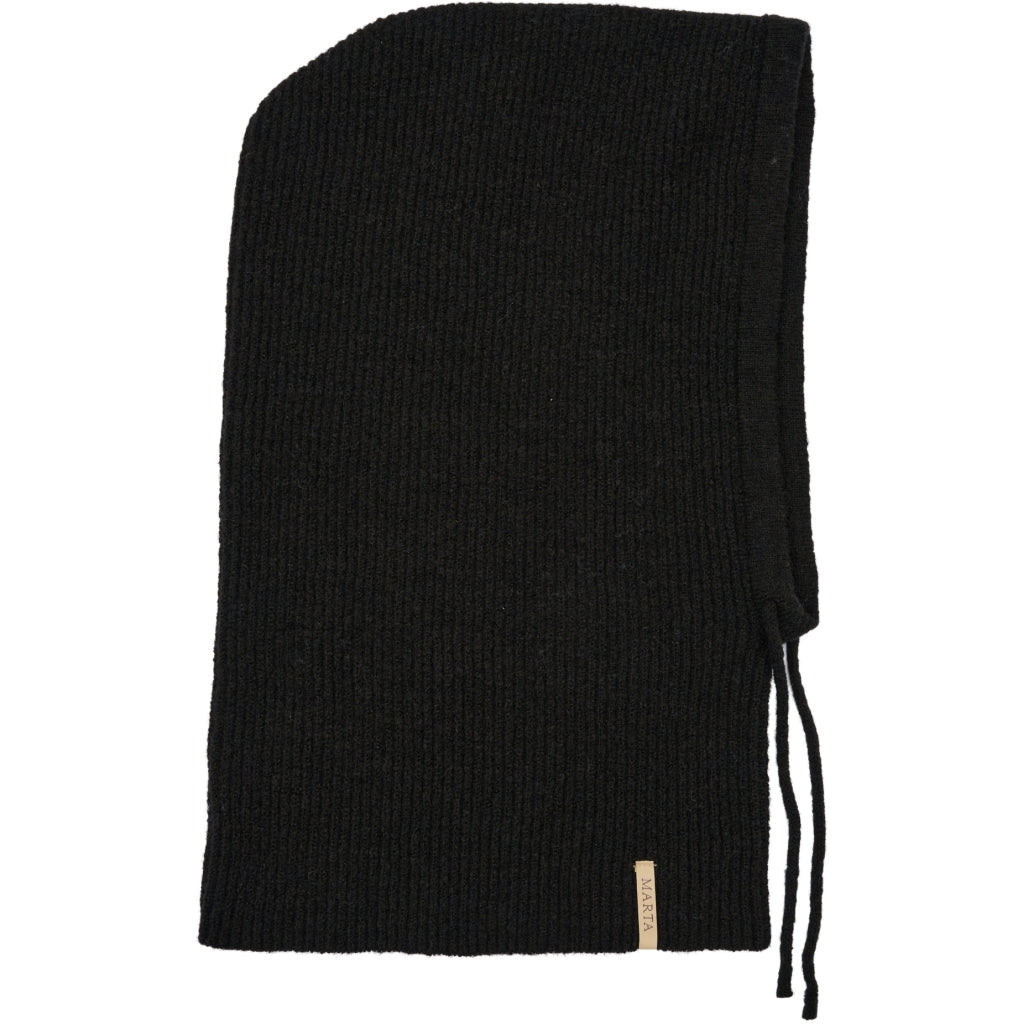 MARTA DU CHATEAU Marta du Chateau dame Balaclava MdcFiluca FMHK6480 Scarf Black
