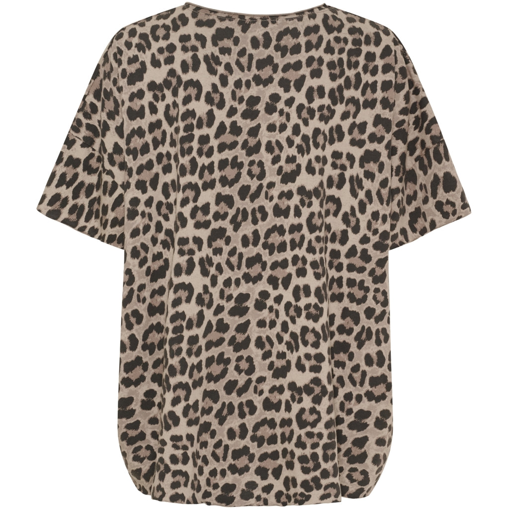 MARTA DU CHATEAU Marta du Chateau dame T-Shirt MdcHarper 2436C T-shirt Beige Leo