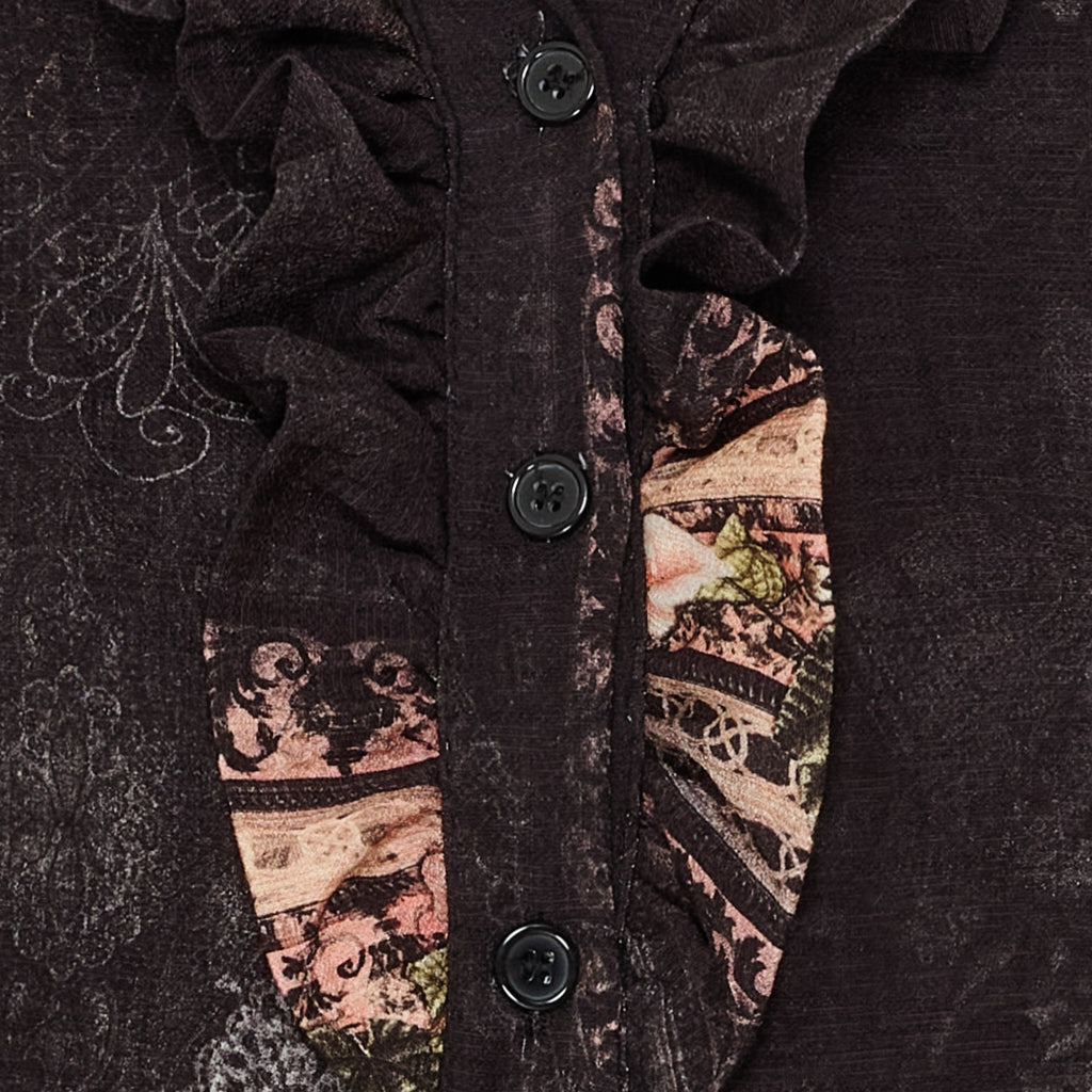 MARTA DU CHATEAU Marta du Chateau dame bluse MdcJoceline 5891 Shirt Nero5295tpg