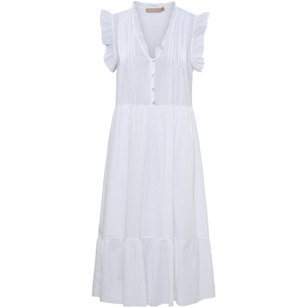 MARTA DU CHATEAU MdcJovelina Dress Dress White