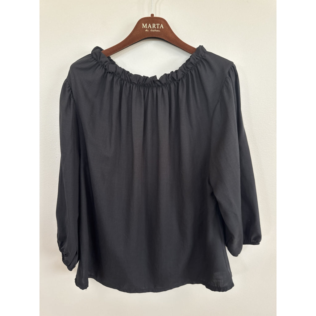 MARTA DU CHATEAU MdcJuniper Blouse Blouse Black