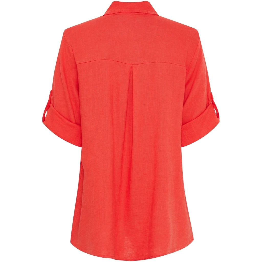 MARTA DU CHATEAU MdcKiara Shirt Shirt Red5604