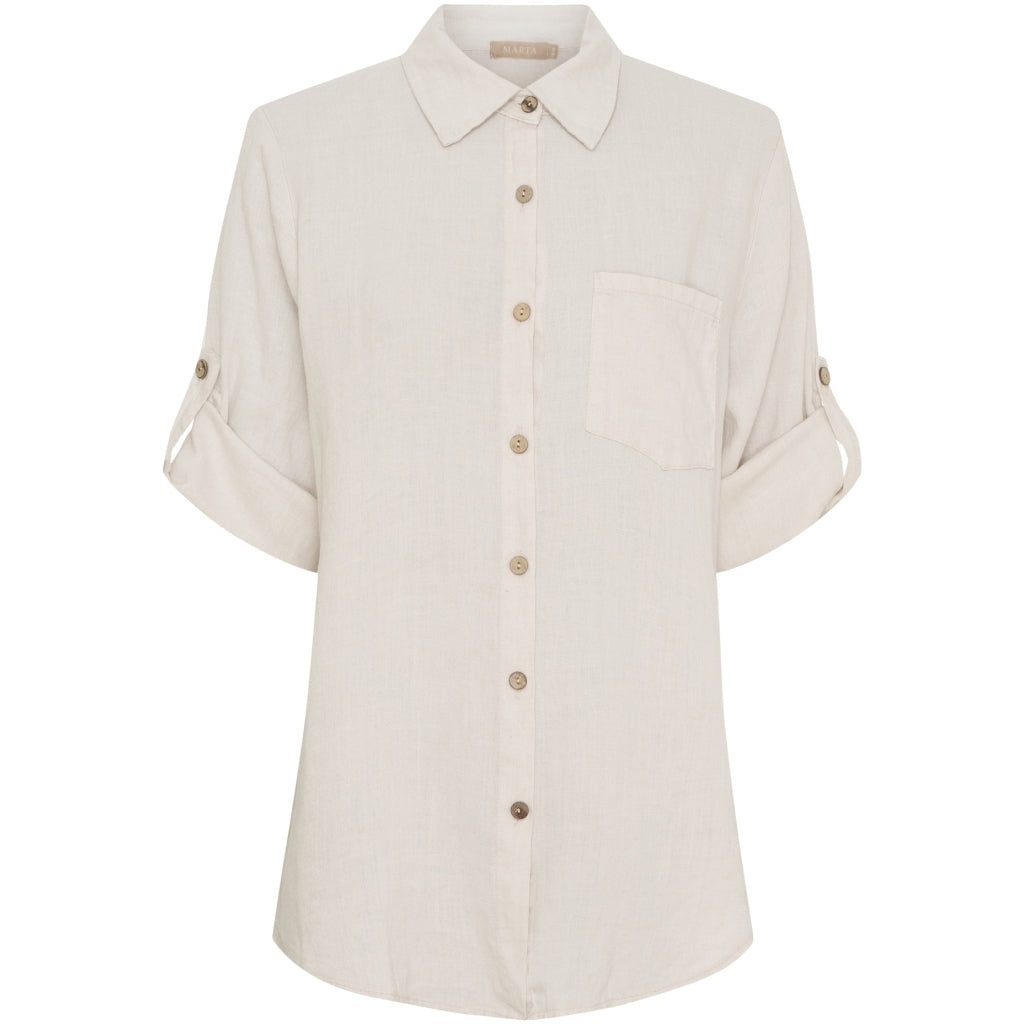 MARTA DU CHATEAU MdcKiara Shirt Shirt Sabbia1752
