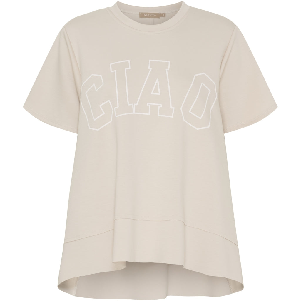 MARTA DU CHATEAU MdcLavender Sweat Sweatshirt Beige