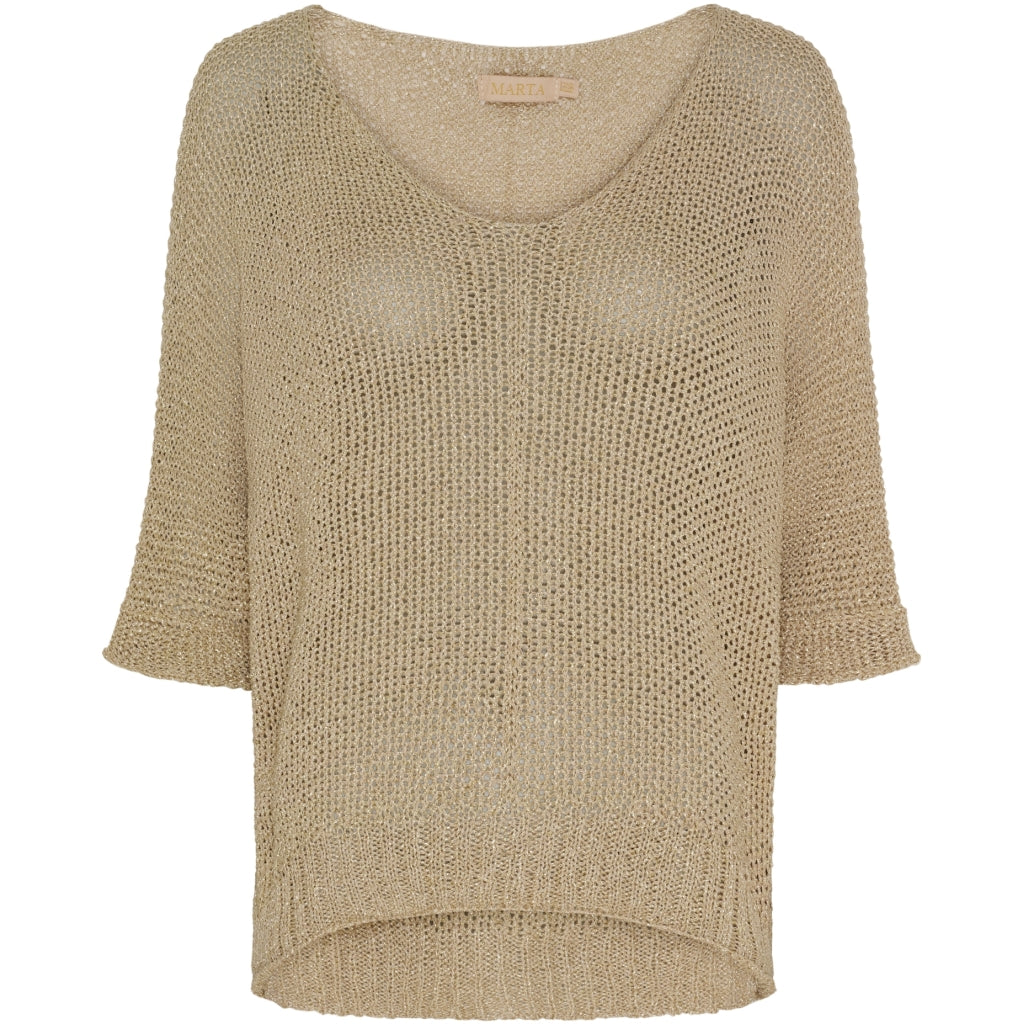 MARTA DU CHATEAU MdcLiliane Knit Knit Gold3933