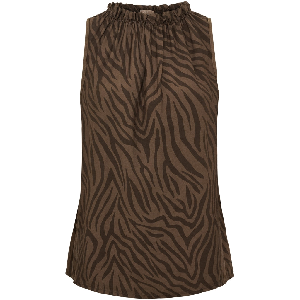 MARTA DU CHATEAU MdcLucina Top Top Brown