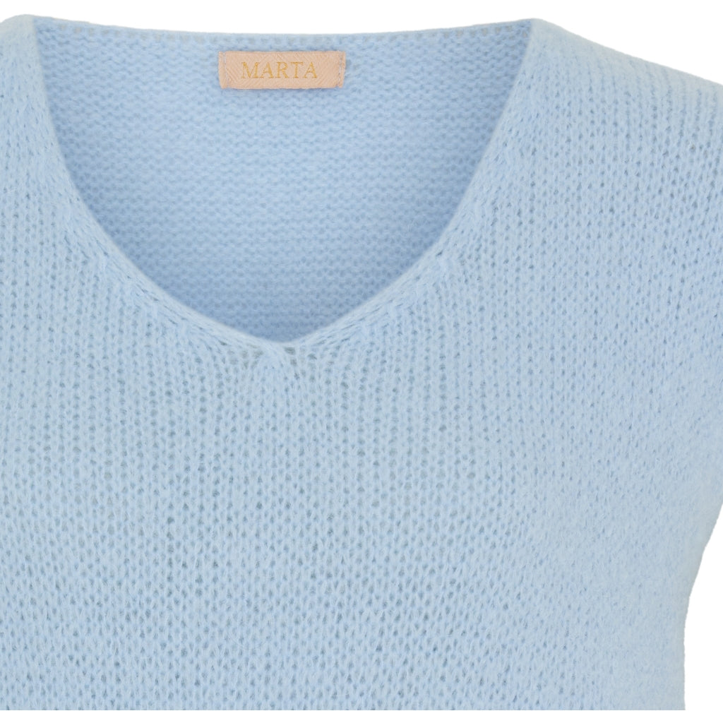 MARTA DU CHATEAU MdcMarlene Vest Vest Sky