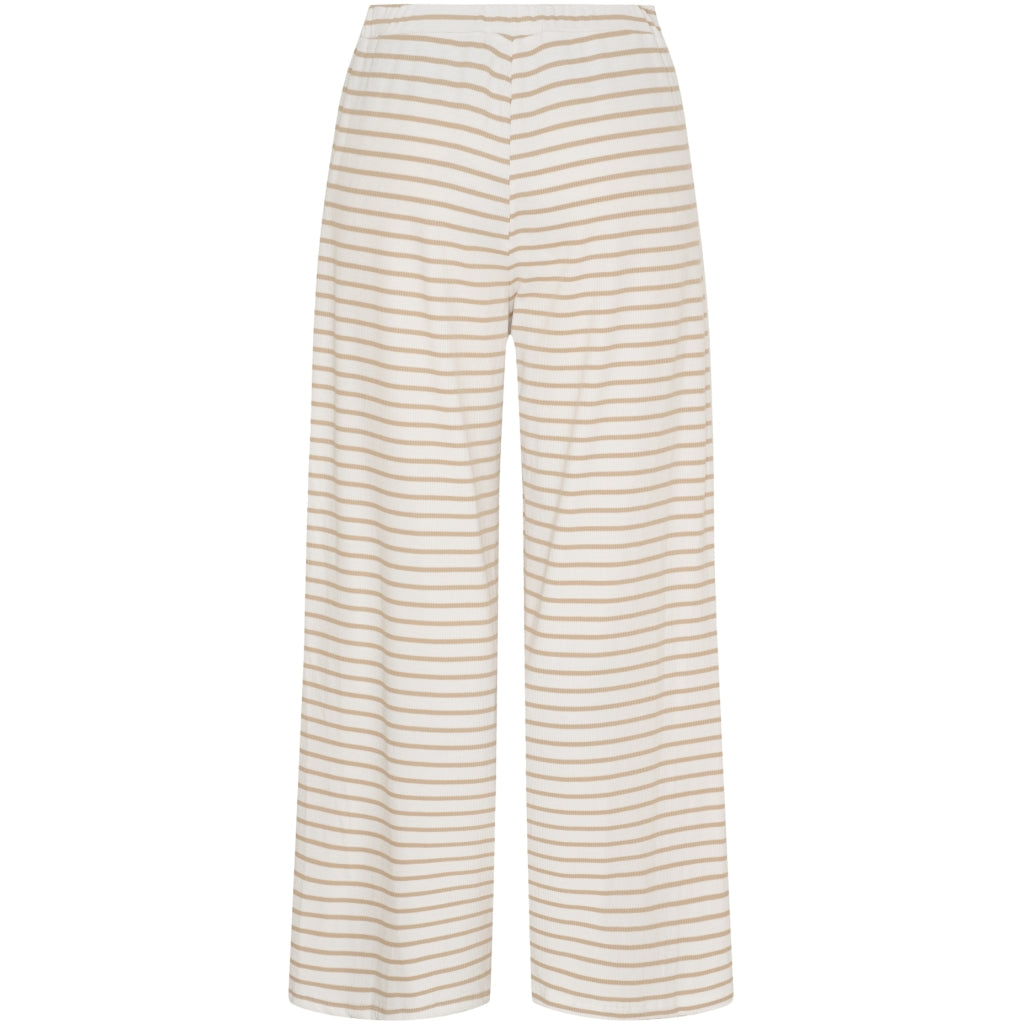 MARTA DU CHATEAU MdcMireya Pant Pant White/Camello Stripe