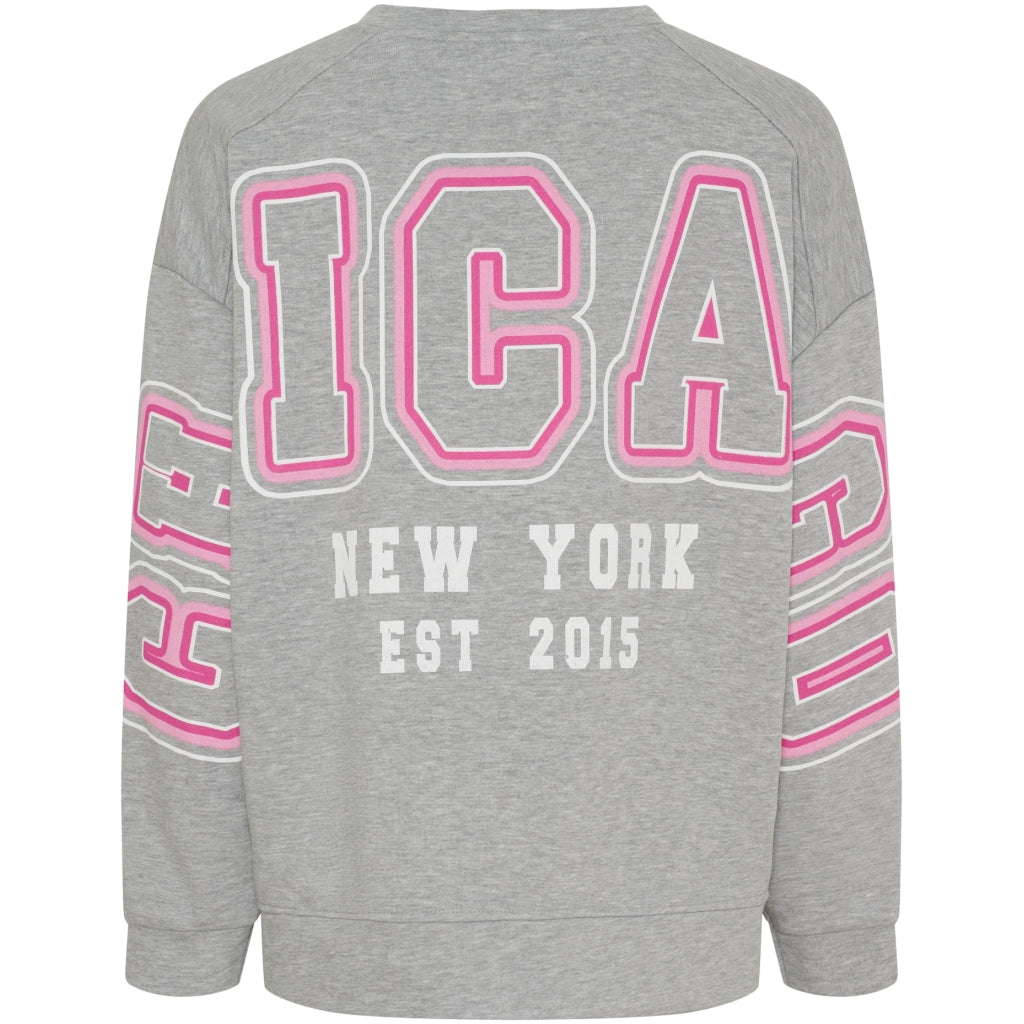 MARTA DU CHATEAU MdcNadine Sweatshirt Sweatshirt Light Grey