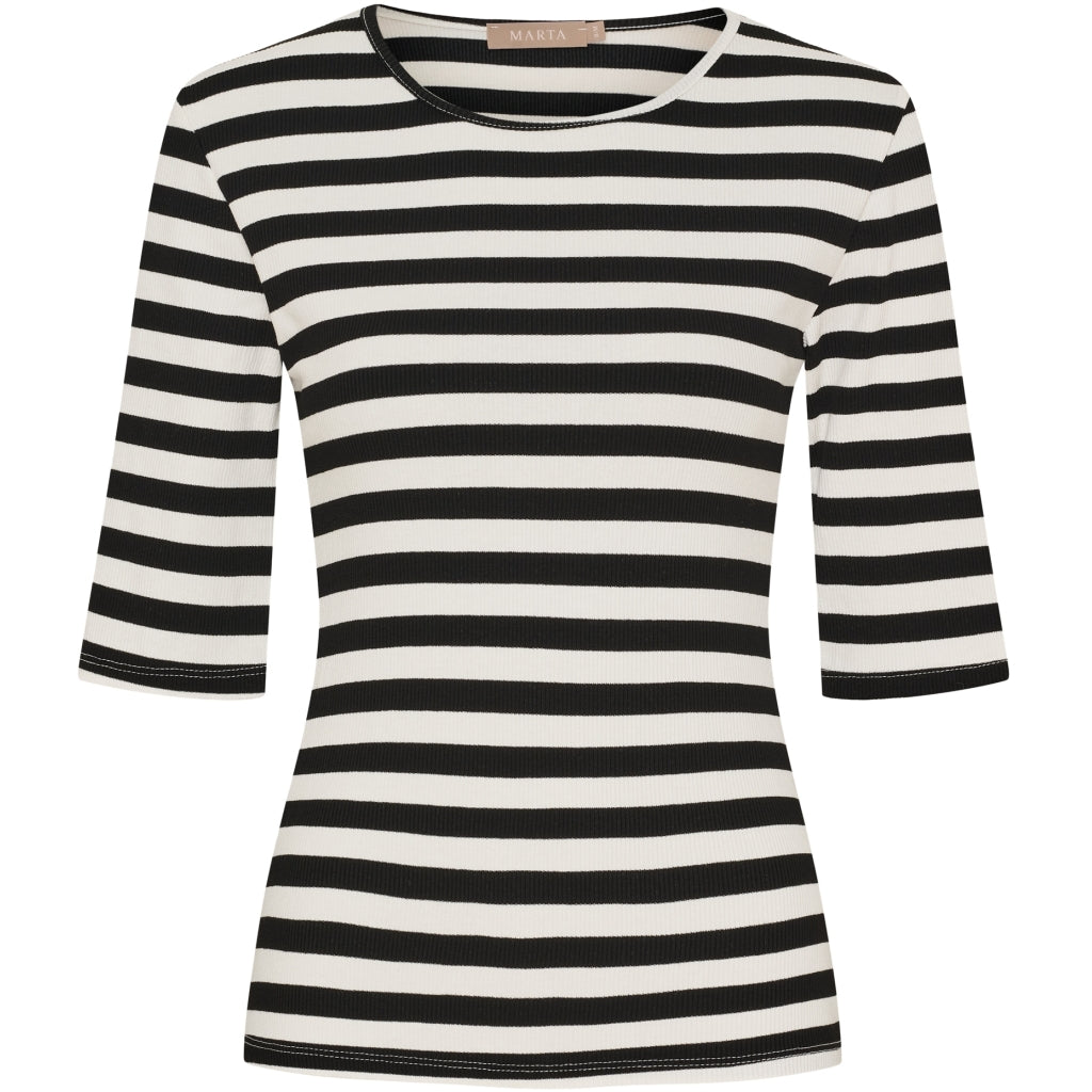 MARTA DU CHATEAU Marta du Chateau dame T-Shirt MdcNena 7524 T-shirt Nero